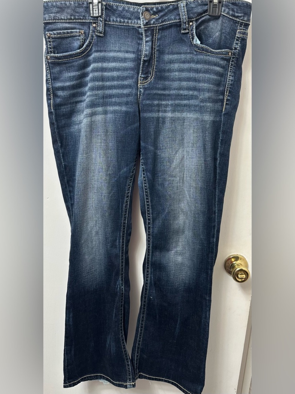 Daytrip Dark Wash Boot Cut Jeans - Blue